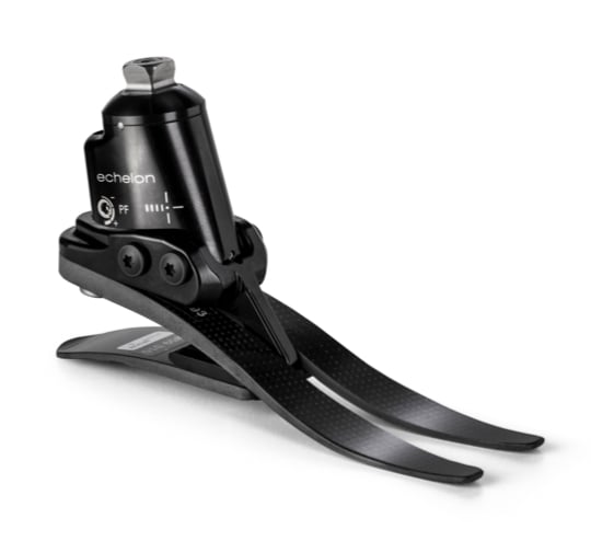 Echelon prosthetic foot